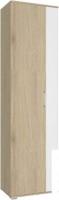 Шкаф распашной Трия Эрика 54х36х200 (дуб сонома/белый)