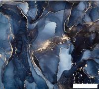 Фотообои Vimala Флюиды темно-синие 270x300