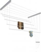 Сушилка для белья Лиана потолочная, пластик белый, 2.3 м