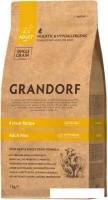 Сухой корм для собак Grandorf Adult Mini Probiotic 4 Meat Recipe (4 мяса с пробиотиками) 1 кг