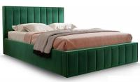 Кровать Мебельград Вена Стандарт 160x200 без основания (мора зеленый)