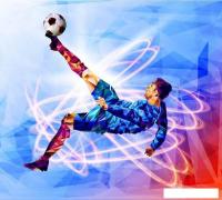 Фотообои Vimala Футболист 2 270x300