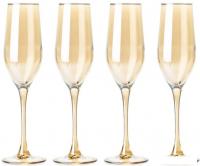 Набор бокалов для шампанского Luminarc Золотой мед P9307