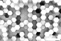 Фотообои Vimala 3D Шестиугольники 5 270x400