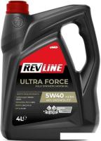 Моторное масло Revline Ultra Force Synthetic 5W-40 4л