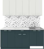 Готовая кухня Агута Альфа 1.8/60 (бензин/холодный серый/этория)