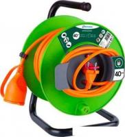 Удлинитель на катушке Electraline 49064 (40 м, зеленый)