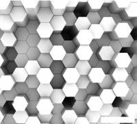 Фотообои Vimala 3D Шестиугольники 5 270x300