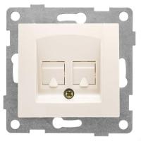 Розетка телефонная Gusi Electric Bravo С10Т2-003