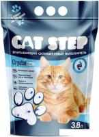 Наполнитель для туалета Cat Step Crystal Blue 3.8 л