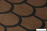 Битумная черепица Технониколь Бобровый хвост (коричневый)