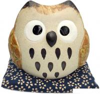 Статуэтка Hatamoto Манэки Сова MS-00