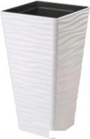 Кашпо Form-Plastic Sahara Dunes 3960-011 (белый)