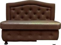 Диван Bravo Мебель Миранда 3 1.2 (микровелюр, симпл 45 коричневый)