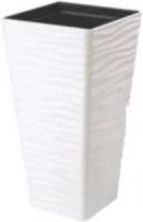 Кашпо Form-Plastic Sahara Dunes slim 3950-011 (белый)