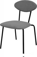 Стул Древпром Софт ДП2-09 (черный матовый/катания сильвер)