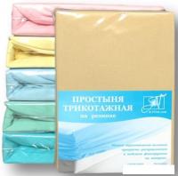 Постельное белье Альвитек Трикотажная на резинке 200x200x20 ПТР-БЕЖ-200 (бежевый)