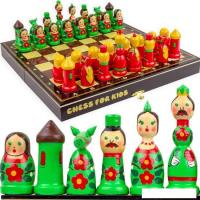 Шахматы Брестская Фабрика Сувениров В виде русских матрешек ch_kids