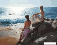 Картина по номерам Белоснежка У самого синего моря 937-AB