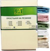 Постельное белье Альвитек Сатин однотонный 150x214 ПР-СО-150-КРЕМ (кремовый)