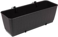 Кашпо Prosperplast Ratolla PW DRL500PW-44OU (коричневый)