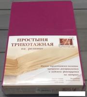 Постельное белье Альвитек Трикотажная на резинке 180x200x20 ПТР-ФУК-180(180) (фуксия)
