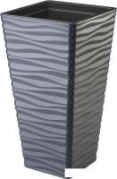 Кашпо Form-Plastic Sahara Dunes 3960-014 (антрацит)