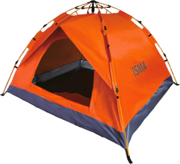 Треккинговая палатка ISMA СAMP-2 (оранжевый)