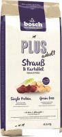 Сухой корм для собак Bosch Plus Strauss & Kartoffel (Страус с Картофелем) 12.5 кг
