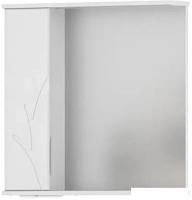 Volna Шкаф с зеркалом Adel 70 L (белый)