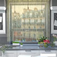 Тюль Лента Е585К 2.45x1.7 м (ваниль)