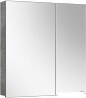 Belux Шкаф с зеркалом Стокгольм ВШ 70 (31, бетон чикаго светло-серый)