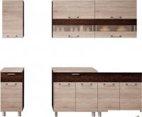 Готовая кухня BTS Монтана 2.0 (венге/венге/дуб сонома)