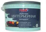 Краска Palizh Интерьерная моющаяся 3.7 кг (мята)