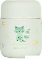Термос для еды Miniland Thermy Dolce Mini 280мл (бирюзовый/енот)