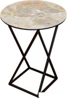 Журнальный столик Древпром М100 ДП1-03-05 48x48x62 (фотопечать оникс)