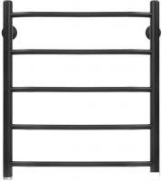 Полотенцесушитель Granula Трапеция 50х60 5 перекладин (нижнее подключение, черный матовый)