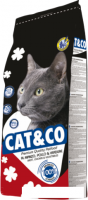 Сухой корм для кошек Cat&Co Beef and Chicken 20 кг