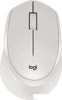 Мышь Logitech M330 Silent Plus (белый/желтый)
