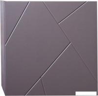 Бриклаер Тумба под умывальник Кристалл 50 (ясень анкор темный/софт графит)