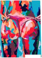 Картина по номерам Red Panda Купальник p54388