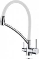 Смеситель Paulmark Siegen Si213111-CRw (хром/белый)