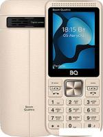 Кнопочный телефон BQ-Mobile BQ-2455 Boom Quattro (золотистый)