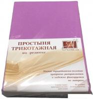 Постельное белье Альвитек Трикотажная на резинке 180x200x25 ПМТР-ЛАВ-180 (лаванда)