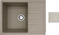 Кухонная мойка БелЭворс Vega L (темно-бежевый, без сифона)