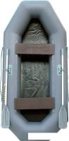 Гребная лодка Leader Компакт-240 (серый)