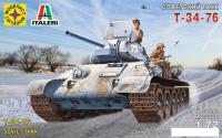 Сборная модель Моделист Советский танк Т-34-76 307201