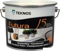 Краска Teknos Futura 15 2.7л (база 1)