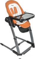 Высокий стульчик Pituso Triola (черная рама/оранжевый)