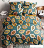 Постельное белье Ночь Нежна Папайя Стандарт 70946-1+70648-17 (2-спальный, 70x70)